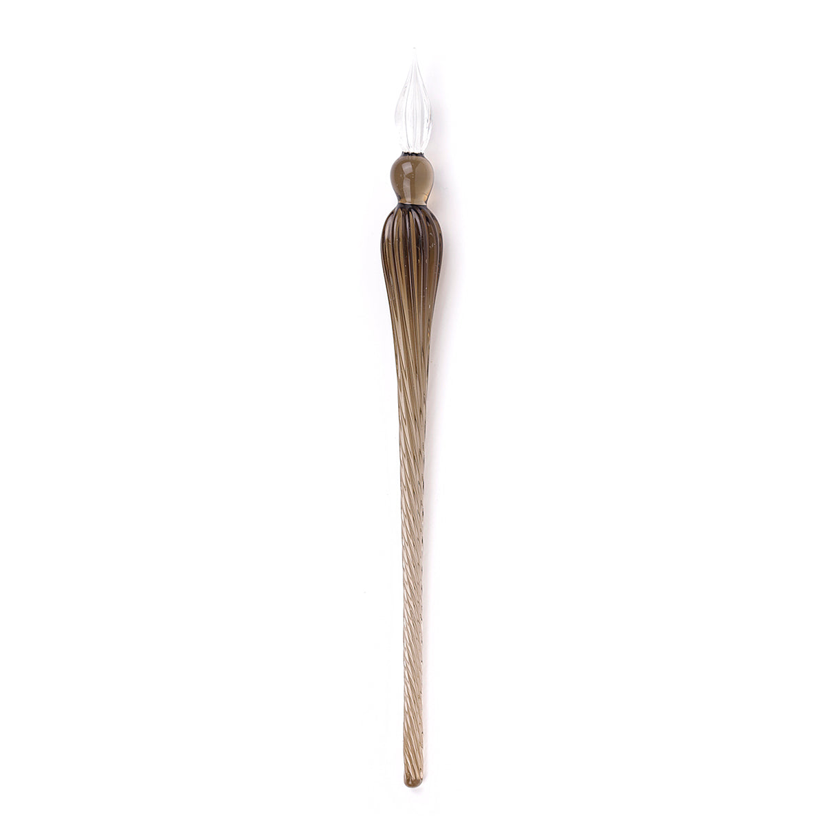 Jacques Herbin Round Glass Pen Black – Γυάλινη πένα (18 cm)