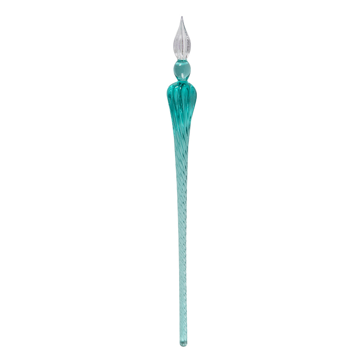 Jacques Herbin Round Glass Pen Turquoise – Γυάλινη πένα (18 cm)