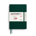 Leuchtturm1917 Ημερολόγιο 2027 A5 Forest Green – Εβδομαδιαίο με σημειώσεις, σκληρό εξώφυλλο – Γραμμές