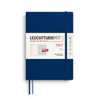 Leuchtturm1917 Ημερολόγιο 2027 A5 Navy – Εβδομαδιαίο με σημειώσεις, μαλακό εξώφυλλο