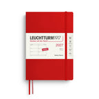 Leuchtturm1917 Ημερολόγιο 2027 A5 Cherry – Εβδομαδιαίο με μαλακό εξώφυλλο