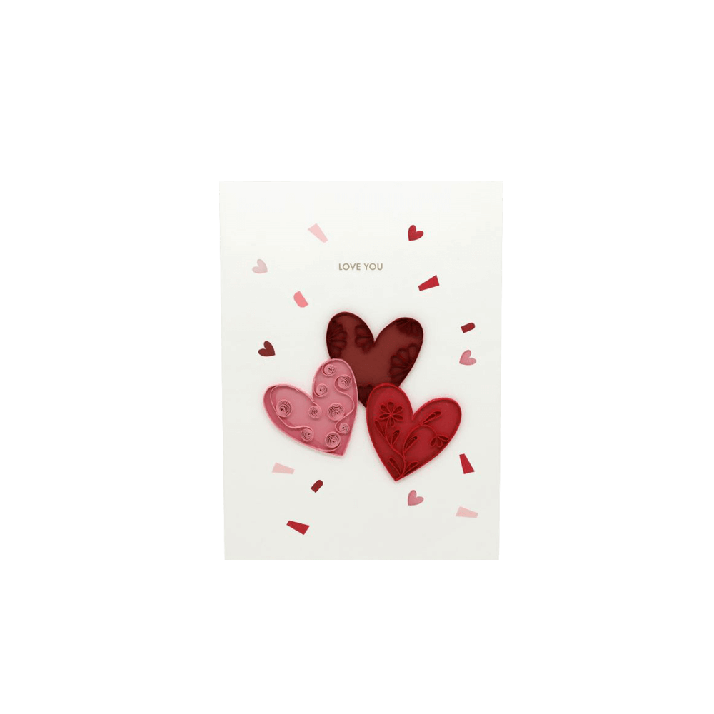 Origamo Filigrana Love – Ευχετήρια κάρτα quilling (18,5×14 cm)