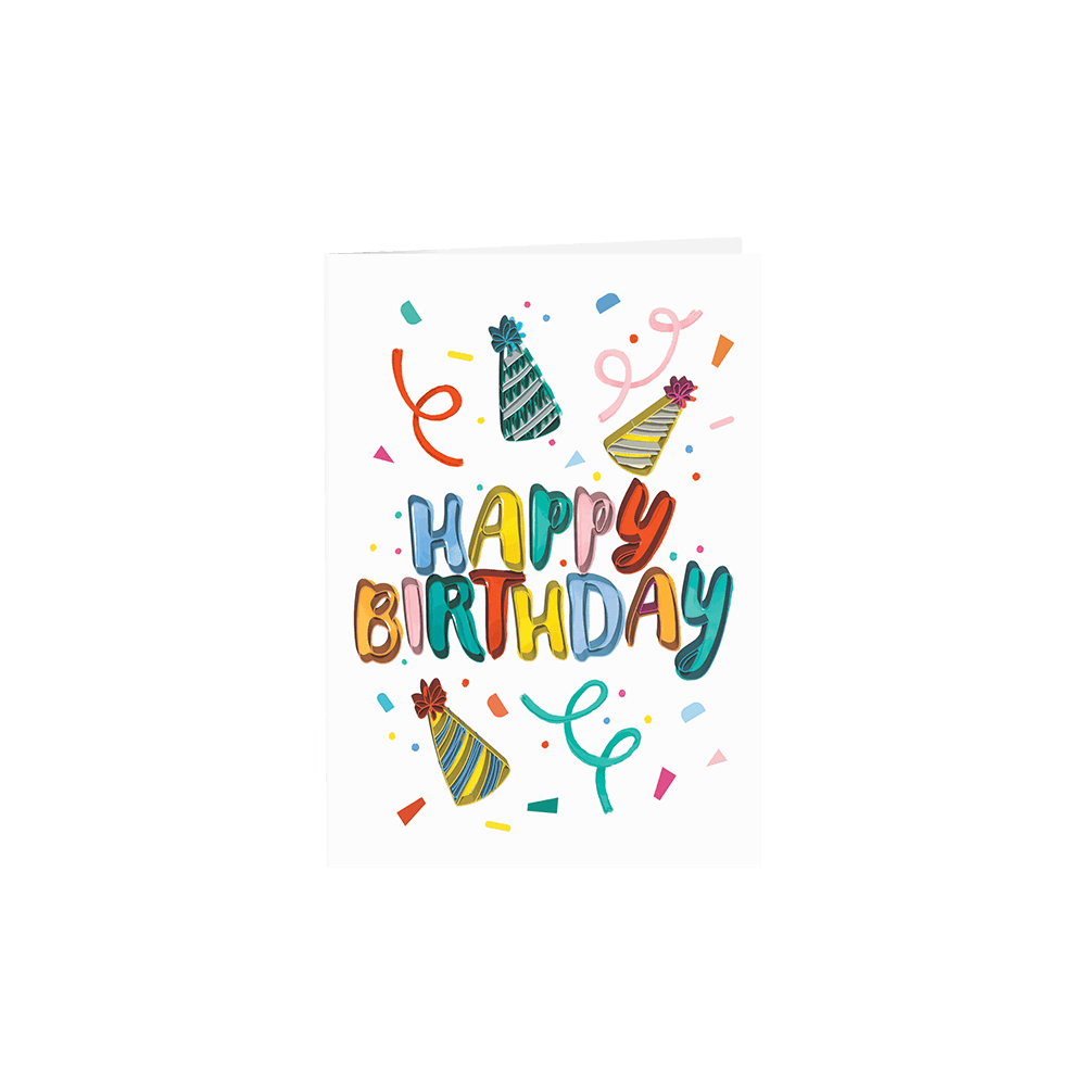 Origamo Filigrana Happy Birthday – Ευχετήρια κάρτα quilling (18,5×14 cm)