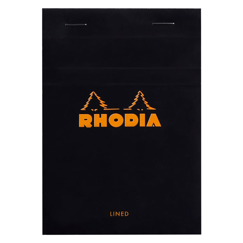 Rhodia Μπλοκ σημειώσεων N°13 Μαύρο – A6, με γραμμές