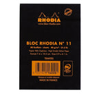 Rhodia Bloc Black – Μπλοκ σημειώσεων με γραμμές (80 φύλλα)