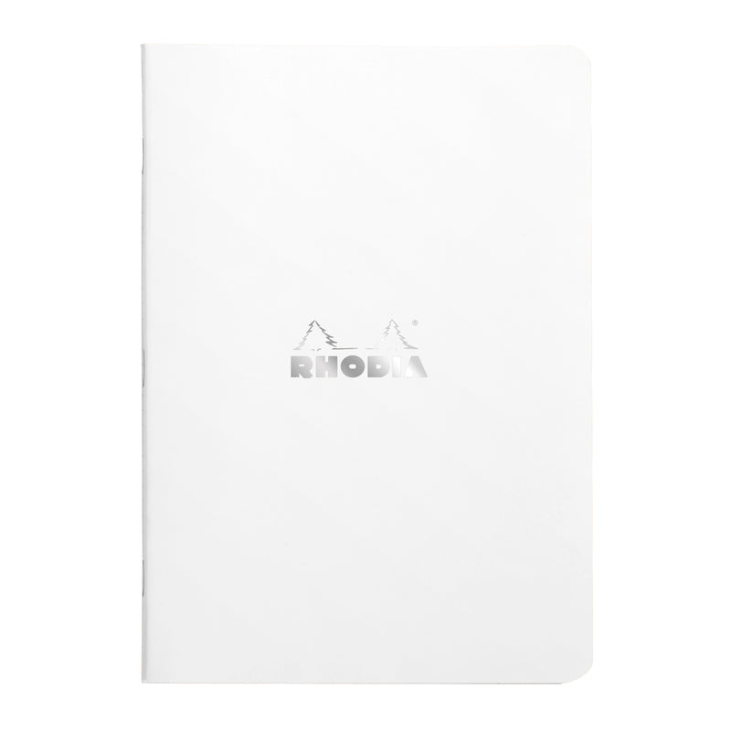 Rhodia Classic A5 White – Τετράδιο με γραμμές (96 σελίδες)