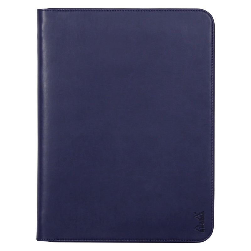 Rhodiarama Midnight Blue – Φάκελος συνεδρίων A4 με φερμουάρ (25,5×34 cm)