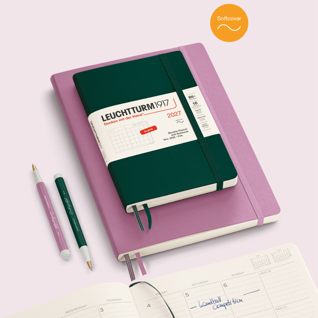 Leuchtturm1917 Ημερολόγιο 2027 B6+ Sunflower – Μηνιαίο 16 μηνών, μαλακό εξώφυλλο