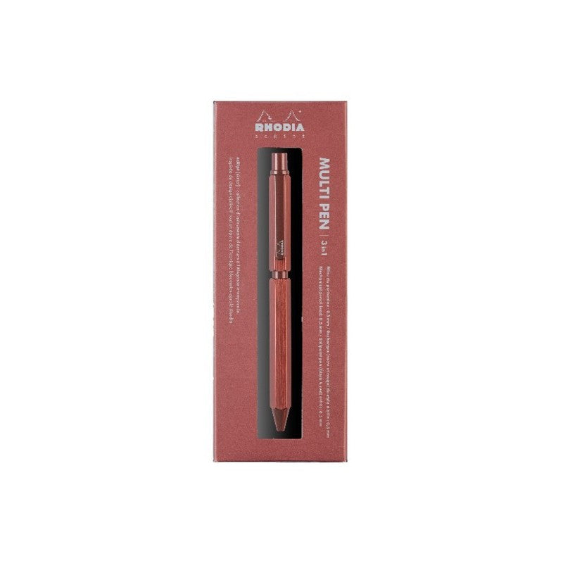 Rhodia scRipt Chocolate – Πολυστυλό 3 σε 1