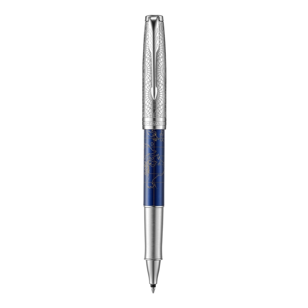 Parker Sonnet Special Edition Atlas Blue Silver PT – Roller