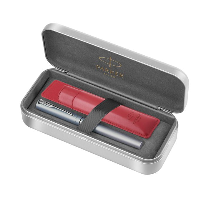 P VECTOR XL SILV/BLUE FP+PEN POUCH