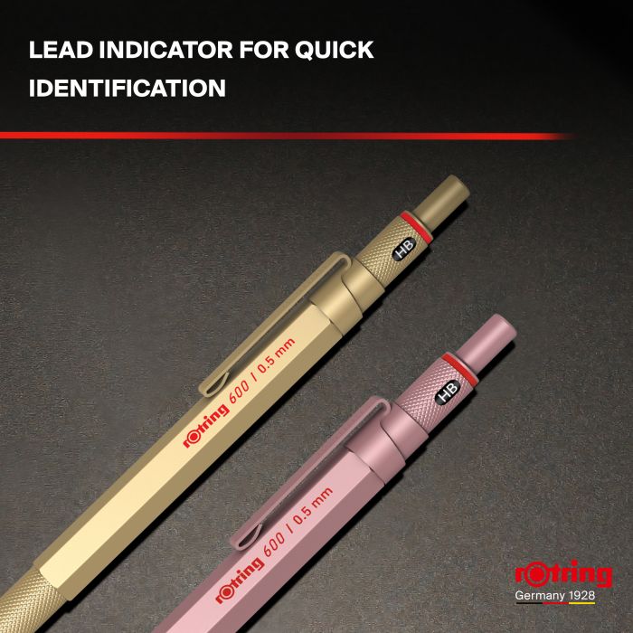 Rotring 600 Gold – Μηχανικό μολύβι (0.5mm)