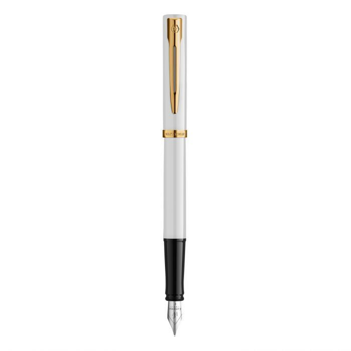 Waterman Impression Lacquer White GT – Πένα (μύτη M)