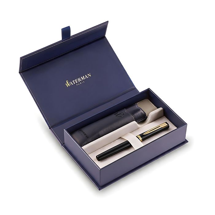 Waterman Impression Lacquer Black GT – Πένα (μύτη M)