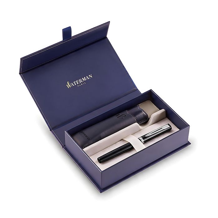 Waterman Impression Lacquer Black CT – Πένα (μύτη M)