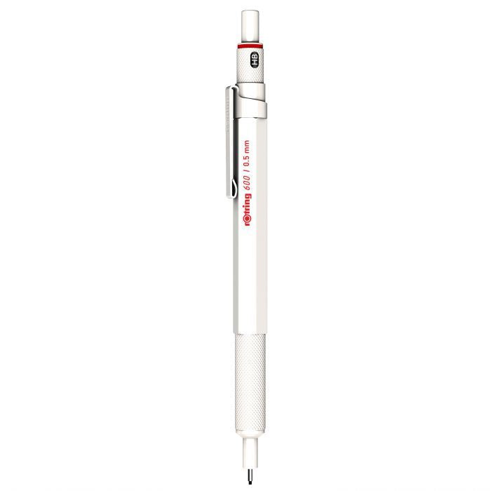 Rotring 600 Pearl White – Μηχανικό μολύβι (0.5mm)