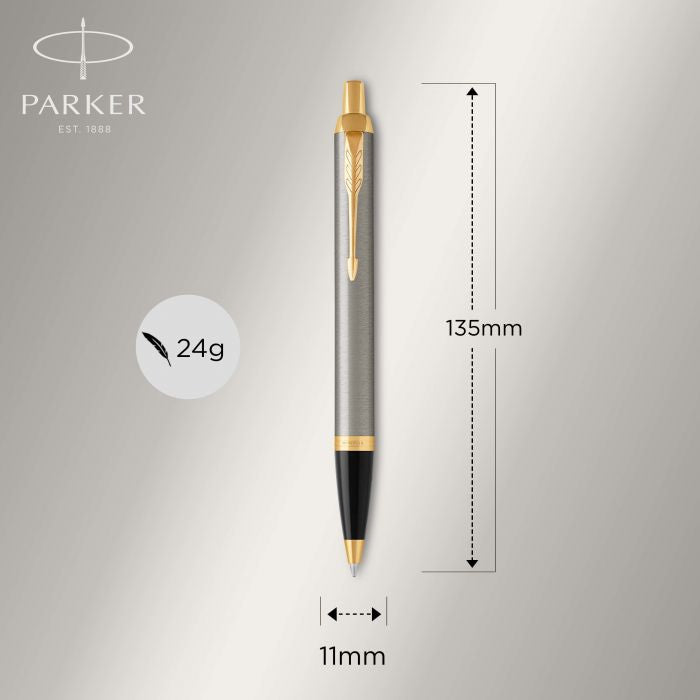 PARKER I.M. DUO BR.METAL GT [RB-BP]