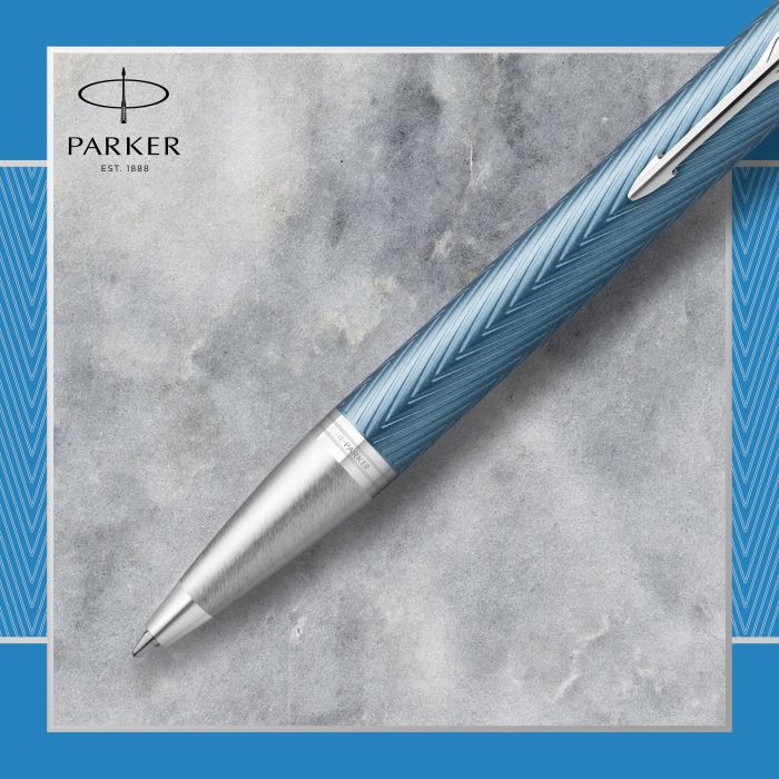 PARKER I.M. PRM BLUE GREY CT BPen