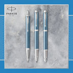 PARKER I.M. PRM BLUE GREY CT BPen