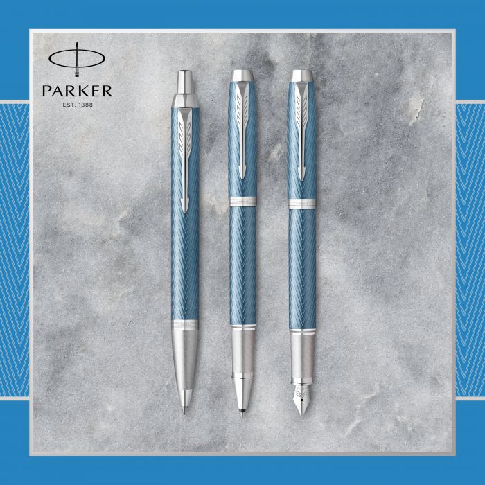 PARKER I.M. PRM BLUE GREY CT BPen