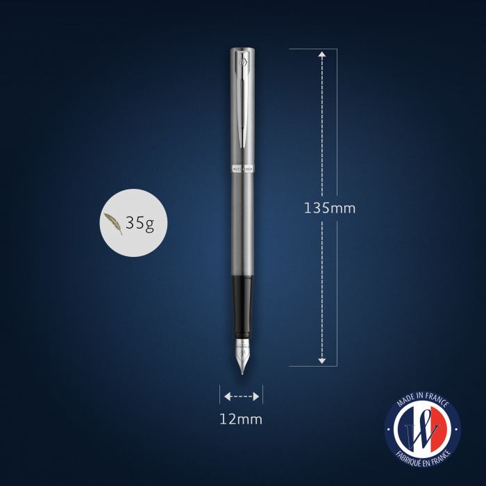 Waterman Impression Stainless Steel CT – Πένα (μύτη M)