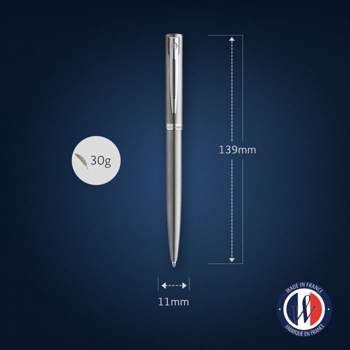 Waterman Impression Stainless Steel CT – Στυλό διαρκείας
