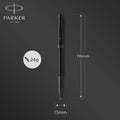 PARKER I.M. CORE METAL.BLACK BT RBall