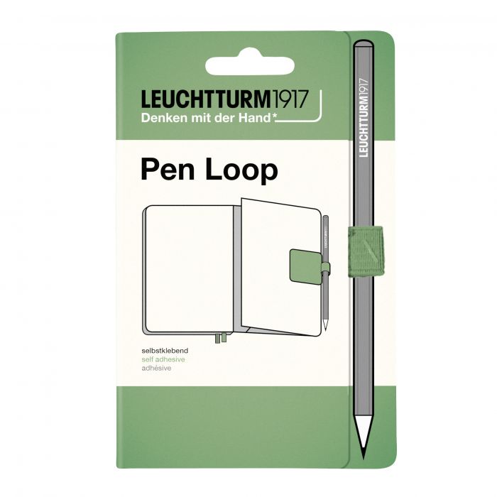 Leuchtturm1917 Pen Loop – Αυτοκόλλητη θήκη στυλό – Sage