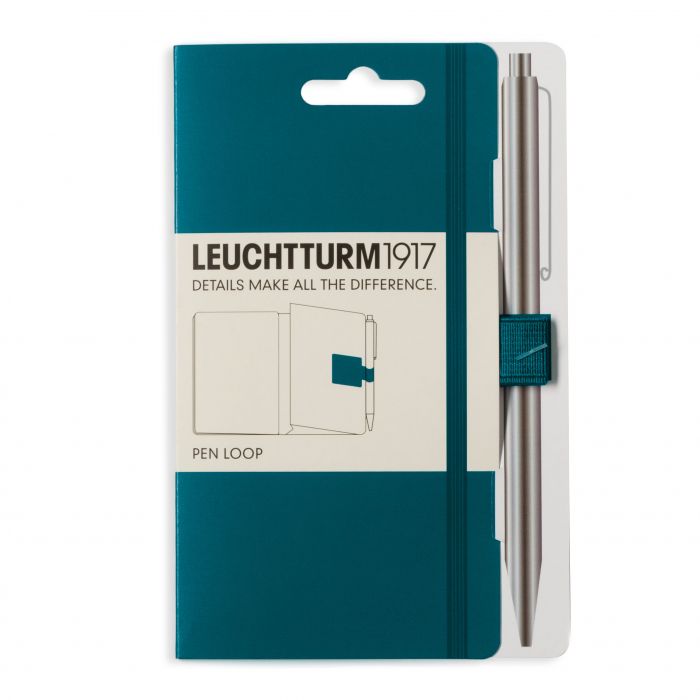 Leuchtturm1917 Pen Loop – Αυτοκόλλητη θήκη στυλό – Pacific Green