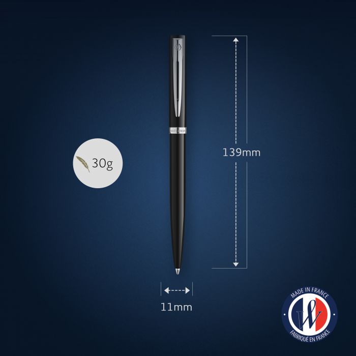 Waterman Impression Lacquer Black CT – Στυλό διαρκείας