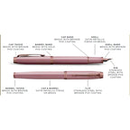 PARKER I.M. ROSY MAUVE BRT RBall