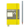 Leuchtturm1917 Pocket A6 – Σημειωματάριο με μαλακό εξώφυλλο (123 σελ.) – Lemon Λευκές