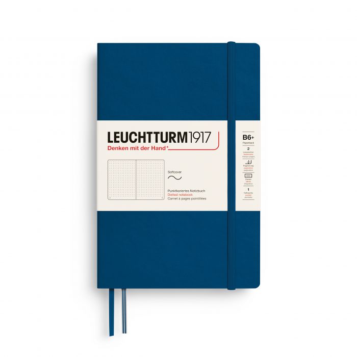 Leuchtturm1917 Paperback B6+ – Σημειωματάριο με μαλακό εξώφυλλο (123 σελ.) – Indigo Τελείες