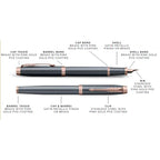 PARKER I.M. SLATE PGT FPen F