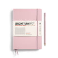 Leuchtturm1917 Medium A5 – Σημειωματάριο με σκληρό εξώφυλλο (251 σελ.) – Powder Γραμμές