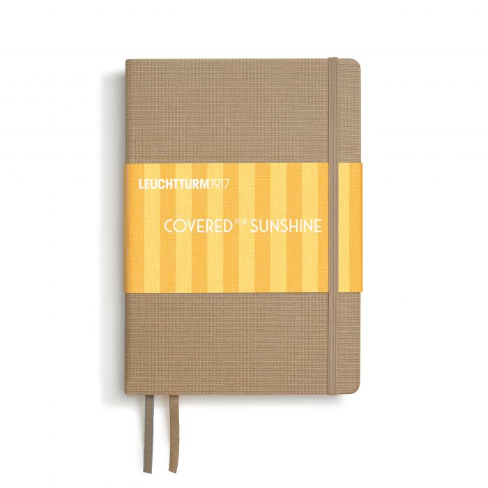 Leuchtturm1917 Covered for Sunshine Medium A5 – Σημειωματάριο, τελείες (251 σελ.) – Dune