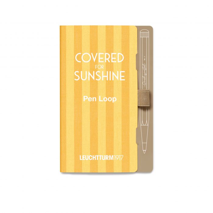 Leuchtturm1917 Pen Loop Covered for Sunshine – Αυτοκόλλητη θήκη στυλό – Dune
