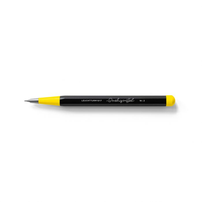 Leuchtturm1917 Drehgriffel Nr.2 Bauhaus Edition Black / Lemon – Μηχανικό μολύβι (0.7mm)