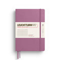 Leuchtturm1917 Medium A5 – Σημειωματάριο με σκληρό εξώφυλλο (251 σελ.) – Dusty Rose Γραμμές
