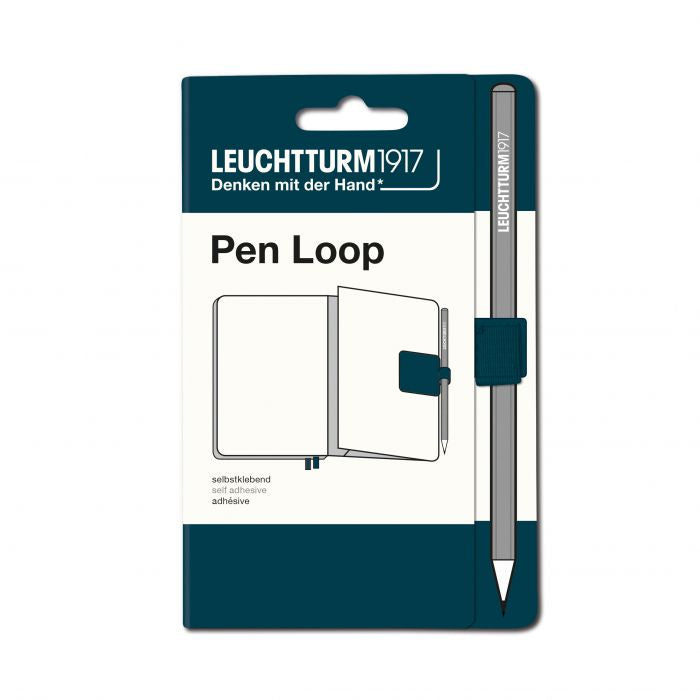 Leuchtturm1917 Pen Loop – Αυτοκόλλητη θήκη στυλό – Deep Sea