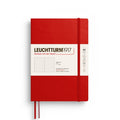 Leuchtturm1917 Medium A5 – Σημειωματάριο με μαλακό εξώφυλλο (123 σελ.) – Cherry Τελείες