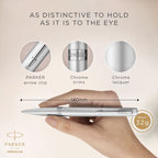 P MERIDIAN CHROME CT BPen