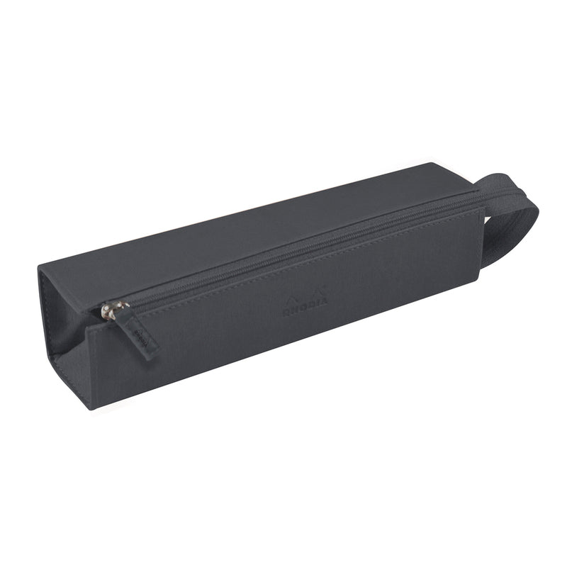 Rhodia Titanium – Κασετίνα με φερμουάρ που ανοίγει σε μολυβοθήκη