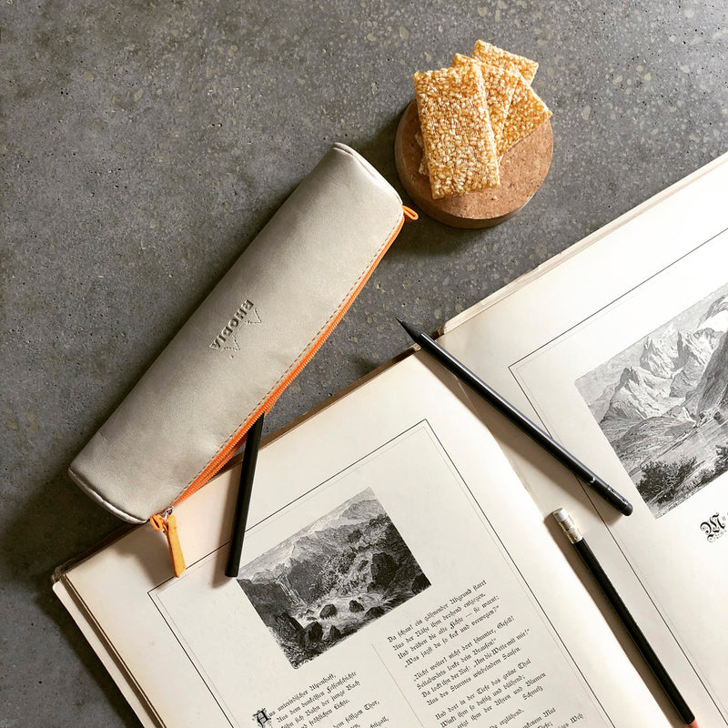 Rhodia Beige – Στρογγυλή κασετίνα
