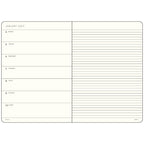 Leuchtturm1917 Ημερολόγιο 2027 A5 Black – Εβδομαδιαίο με σημειώσεις, σκληρό εξώφυλλο